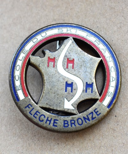 Insigne broche médaille ski - insigne,,