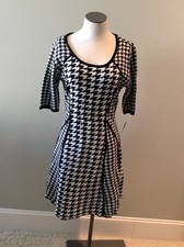 Sandra Darren Knit Dress Black