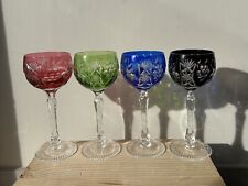 4 Verres en Cristal Saint