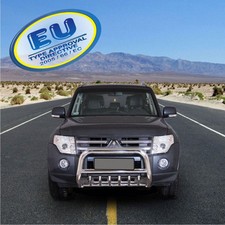 Pare Buffle Protection Avant Pour Mitsubishi Pajero 2007-2015 Avec Grill