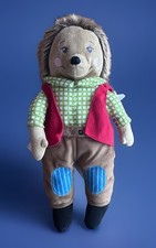 Doudou peluche hérisson marron vert IKEA 37cm - TBE