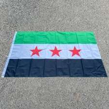 Drapeau Syrien Trois Étoiles