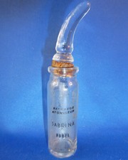 PARFUM FUNEL RECHARGE EN VERRE POUR ATOMISEUR SABRINA  / vide