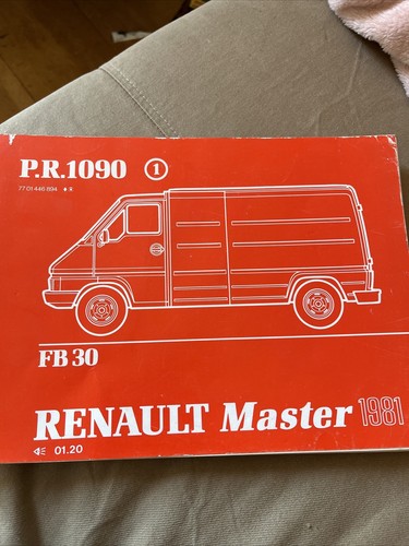 Renault master catalogue - master,