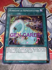 Carte Yu Gi Oh HURRICANE DE REPRESENTATION BOSH-FR056 x 3