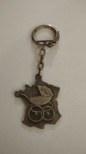 Porte clés poussette - porte,