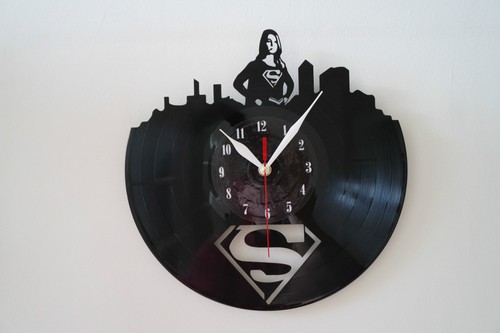 Horloge murale disque - , vinyle