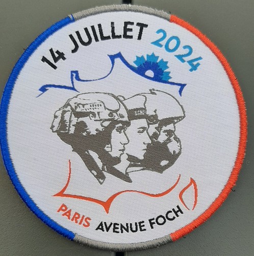 Patch tissu armées défilé - patch,