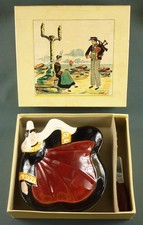 BEURRIER BRETON en FAIENCE