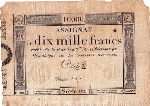 Assignat 000 francs - francs,