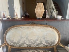 banquette style Louis XVI bois