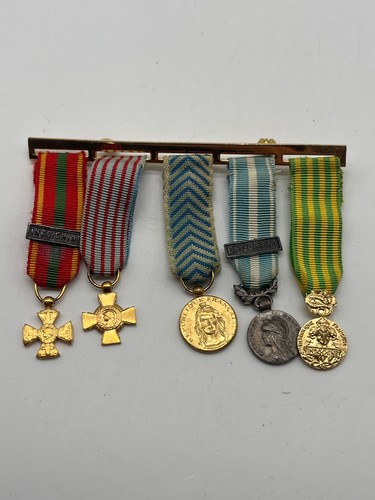 Lot médailles miniatures - lot, 5