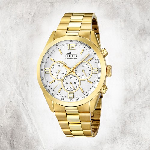 Lotus acier inox montre - acier,