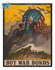Affiche WWI "Buy War Bonds"