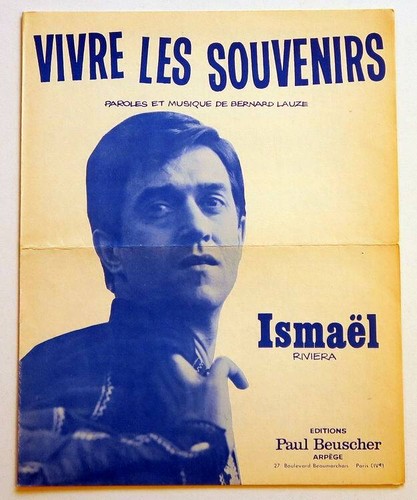Partition vintage sheet music