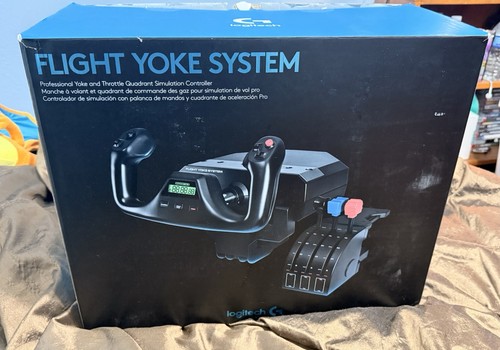 Logitech flight yoke - g,