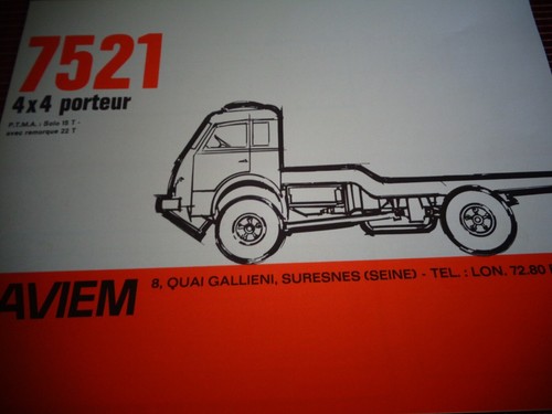 Pub ancienne camion - pub, 7521