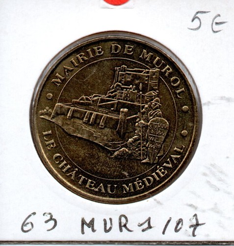 Jeton touristique murol le - touristique,