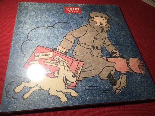 2016 calendrier tintin - 2016-,