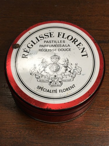 Ancienne boîte réglisse - boîte,