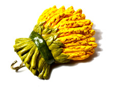 Porte torchon en pâte de céramique, Laurence Boivin, La Baule, excellent état