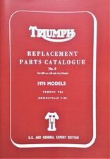 Triumph Pièces Livre