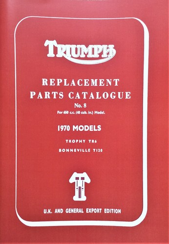 Triumph pièces livre - pièces,