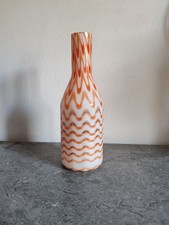 Magnifique Bouteille En Verre Murano. Bouteille/Vase Vintage Italien