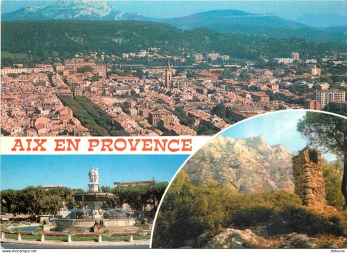 Carte postale aix - -, 13