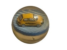 ANCIENNE BALLE REBONDISSANTE PUBLICITAIRE VOITURE AUTO RENAULT CLIO MINIATURE