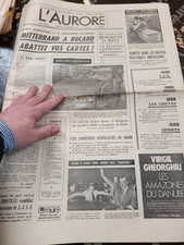 JOURNAL L'AURORE 27 NOVEMBRE