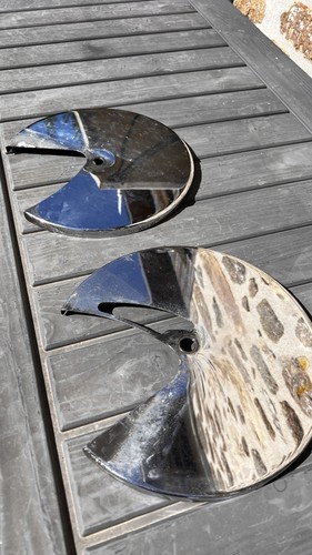 Cache disque chromé goldwing - cache,
