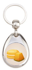 Macaron Melon - Porte clé en