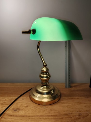 Belle lampe bureau verre - lampe,