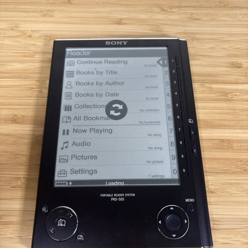 Sony reader prs 505 250mb - sony,