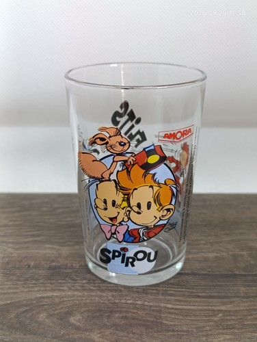 Verre moutarde amora - moutarde,