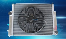 Aluminum radiator+FAN For BMW