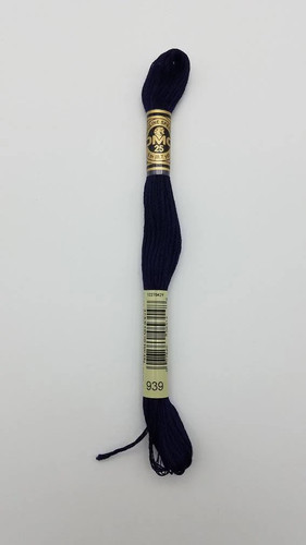 Dmc 939 strand floss - 939, 6-strand