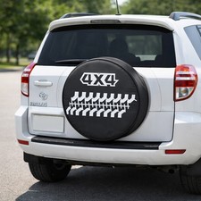 Housse de roue en cuir pour