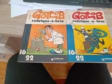 Gotlib Rubrique à brac Tome 2 2ème partie et tome 4 2 ème partie Dargaud