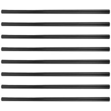  Lot de 8 tubes ronds en fer