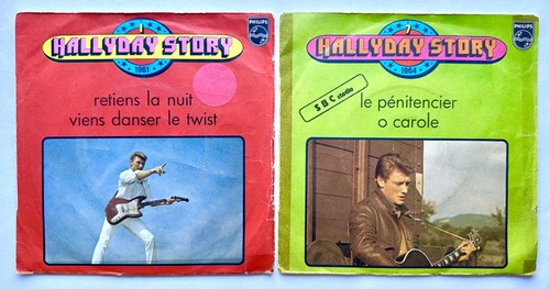 Lot vinyles tours hallyday - lot,