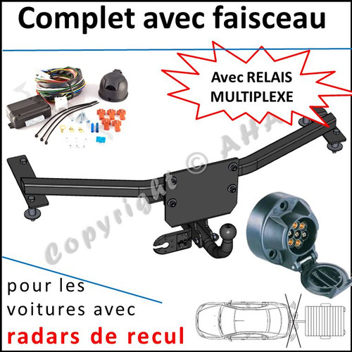 Attelage remorque pour opel - attelage,