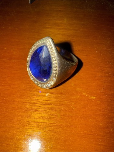 Bague couleur argent pierre - couleur,