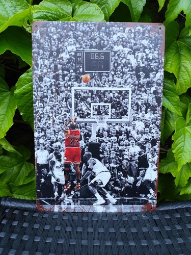 Plaque métal basket ball