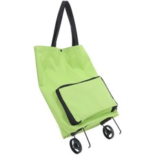 Chariot À Roulettes Pour Courses Pliable Sacs Provisions Pliables