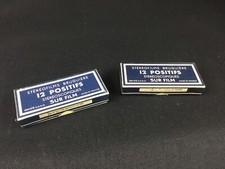 Lot de 2 boîtes stereofilms Bruguiere VERDUN 