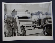 Photo ancienne BRAUD moissonneuse batteuse A2080 tractor tracteur Traktor 13