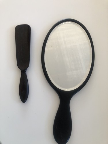 Ancien miroir face a main - miroir,