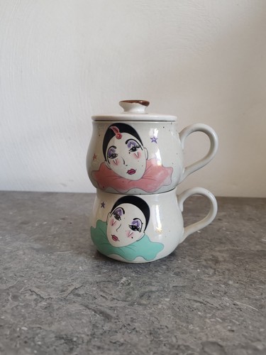 Tasses pierrot colombine - et,